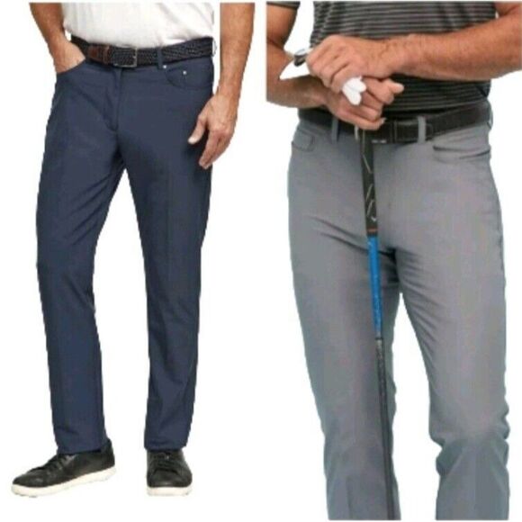 Greg Norman 32x32 ML75 Ultimate Stretch Luxury 5 Pocket Stretch Chino Pants NWT - Picture 5 of 5